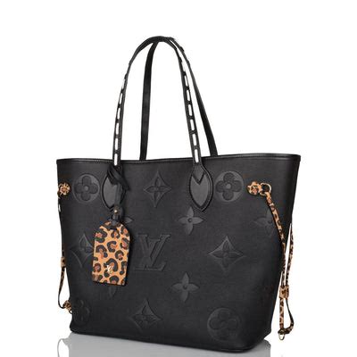 m45856 louis vuitton|Louis Vuitton Neverfull MM Wild at Heart Black .